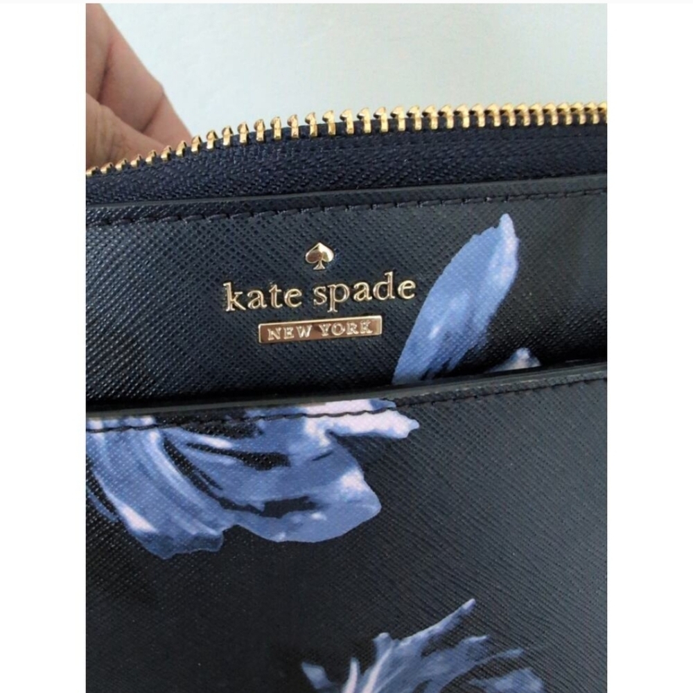 Kate Spade Black Floral Cameron Street Crossbody Bag - Picture 7 of 7